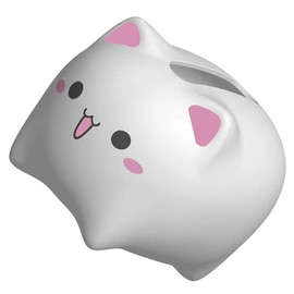 WOONEKY Cute Cat Shape Tissue Box Holder Decorative Tissue Organizer for Home and Dorm Adorable Desktop Decoration Easy to Use Fun Atmosphere