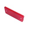 6 x Red Reflectors Rear Reflector Reflective Cat Eyes Rectangular