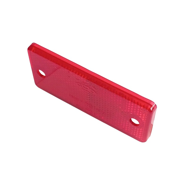 6 x Red Reflectors Rear Reflector Reflective Cat Eyes Rectangular