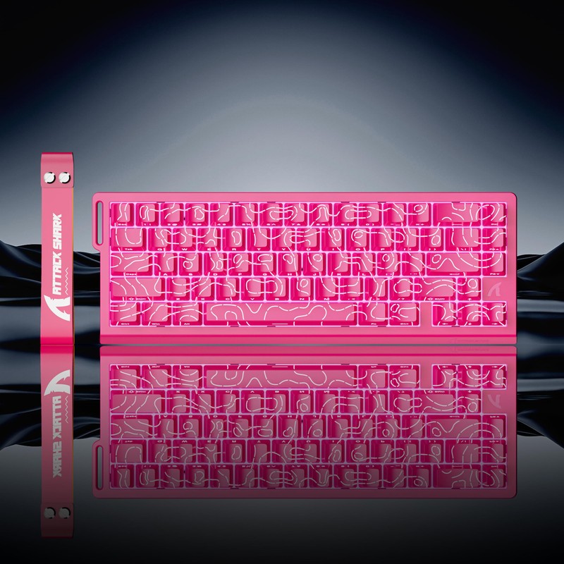 ATTACK SHARK X68 HE 8000Hz Rapid Trigger Keyboard, 0.01mm RT