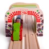 Bigjigs Rail, Double Tunnel, Wooden Toys, Train Set, Train Tunnel,