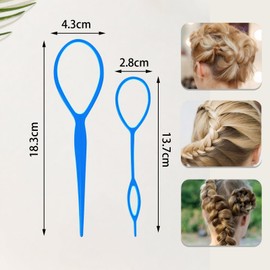 DELUXEFOX Kururinpa Stick Arrangement Sticks (Set of 20) Audio Fan Hair Arrangement Sticks, Multi-functional Hair Sticks, Bumbles, Hair Shaping, Beginners, Professional Salons, Home Use, Commercial