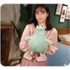 JOSON Fat Soft Frog Plush Toy, 11-inch Cute Cartoon Big-Eyed