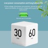 ZONSUSE Digital Cube Timer, Digital Kitchen Timer, Kitchen Alarm Clock,