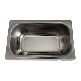 Commercial Kitchen Restaurant Duty Canopy Hood Grease Cup- Removable Keyhole Mount 4” Deep (Large Capacity Grease Cup)