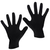 Jesiah Black Cotton Gloves, Soft Thermal Cotton Gloves for Dry