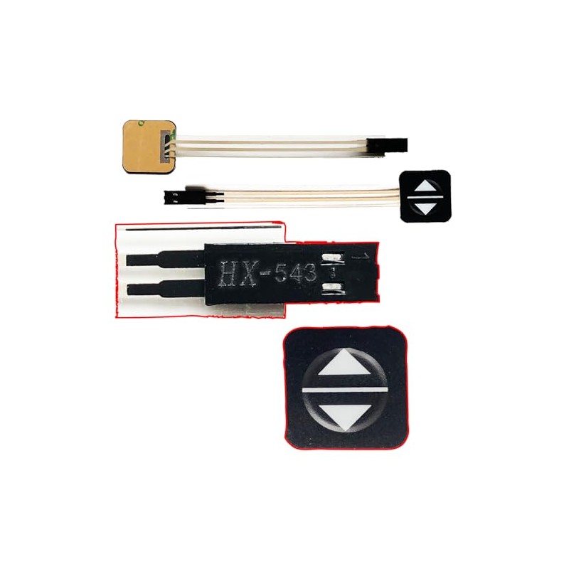 WB24X10115 Downdraft Vent Up/Down Switch Touchpad PS953533 Compatible con campana