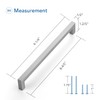 Ravinte 20 Pack Brushed Nickel Kitchen Cabinet Handles 8-4/5 Inch