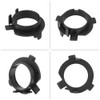 Qiilu 1 Pair H7 LED Headlight Adapter Retainer Holder