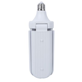 AC85‑265V E27 LED Garage Light Foldable 5400LM Ceiling Lights High Brightness Constant Current Indoor Lighting Lamp3 Blades 45W Warm White