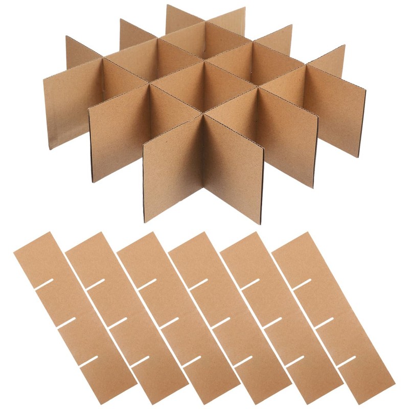 Veemoon Cardboard Dividers for Moving Boxes Large Glass Packing Moving