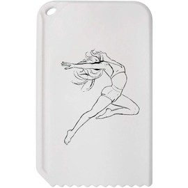 Azeeda 'Dancer Leaping' Plastic Ice Scraper (IC00046233)