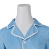 iSHOWcos Musical Waitress Cosplay Costume Women Blue Maid Dress Uniform