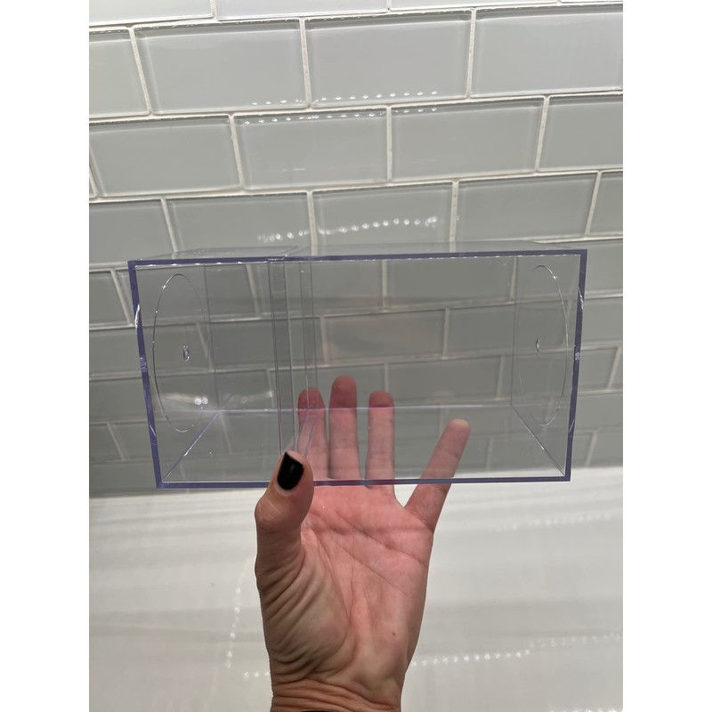 Storing Box in Clear Finish 4 W x 4 L