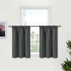 BGment Small Blackout Curtains 36 Inch Length for Kitchen Window