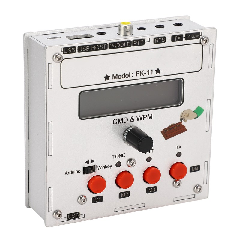 K3NG Keyer Open Source CW Morse Code Aluminum Alloy K3NG