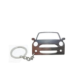 CarShape Metal Keyring - Car Tuning Accessories Parts S R56 R57 - Minnie Car Shape Car Parts, metal