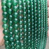 35 abalorio de ágata verde de 10 mm, abalorio de
