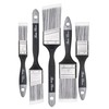 Bates- Paint Brushes, 5 Pack, Flat and Angle Paint Brushes