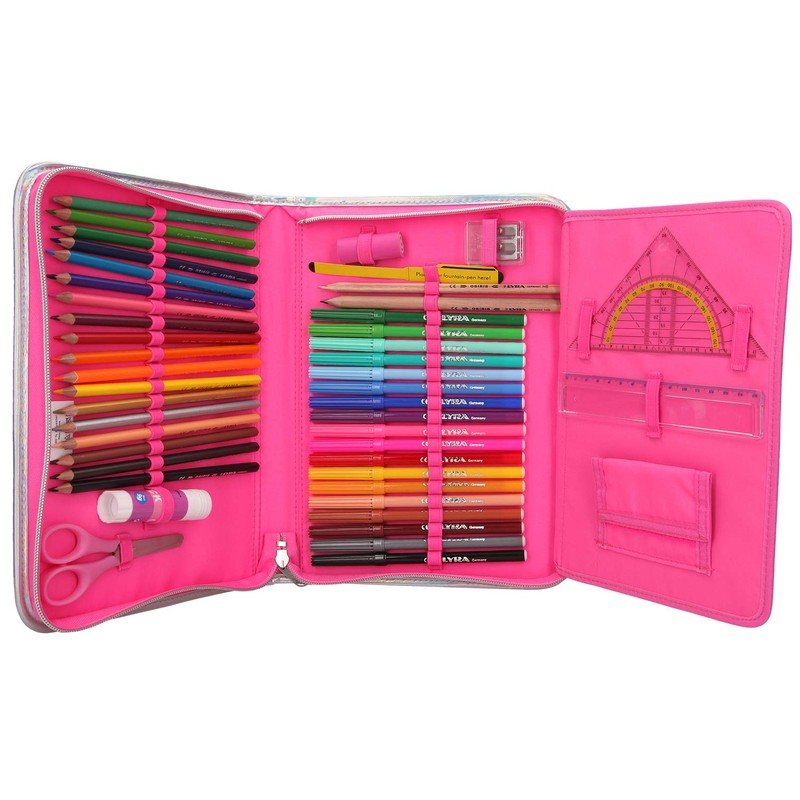 Depesche Miss Melody Love 10604 Pencil Case XXL with Sequins