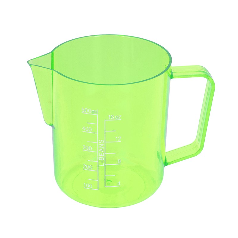 600ml Milk Frothing Pitcher Acrylic Cup Coffee Steaming Pitchers Latte