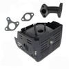 OEM-GT GX390 13hp MUFFLER WITH MANIFOLD WITH FREE GASKET AND