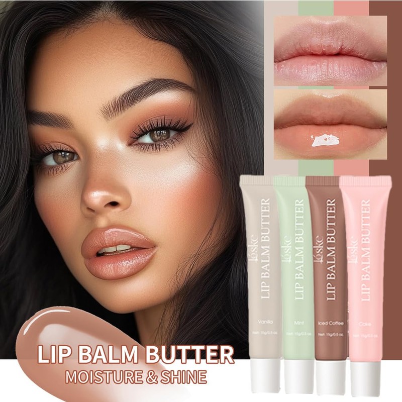 Summer Butter Lip Balm, Moisturizing Hydrating Natural Lip Care, Rich