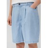 s.Oliver Fließende Relaxed-Fit-Shorts aus Lyocell mit Elastikbund blau 38