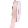 Ribest 1 inch Vanilla Double Face Satin Ribbon 50 Yards