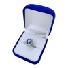 Dtup Anillo Lady Di Princesa Katte Con Estuche Reina Corona