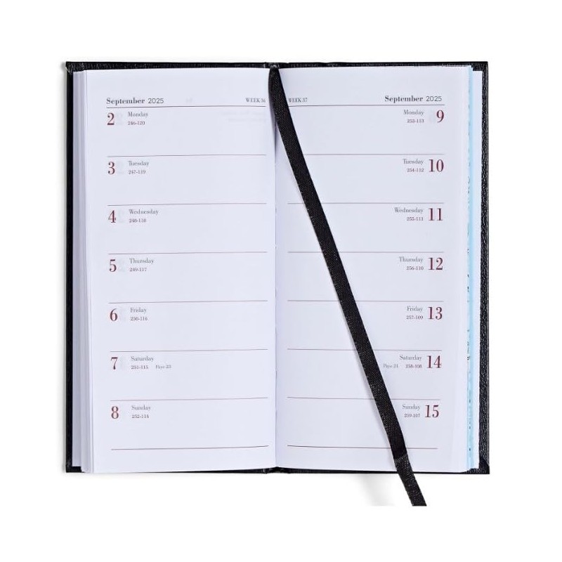 Morgan's Direct 2025 Slim Diary Two Weeks to View Planner