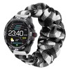 LIGE Smartwatch Band, Lamshaw 20mm/22mm Fabric Elastic Scrunchie Watch Band