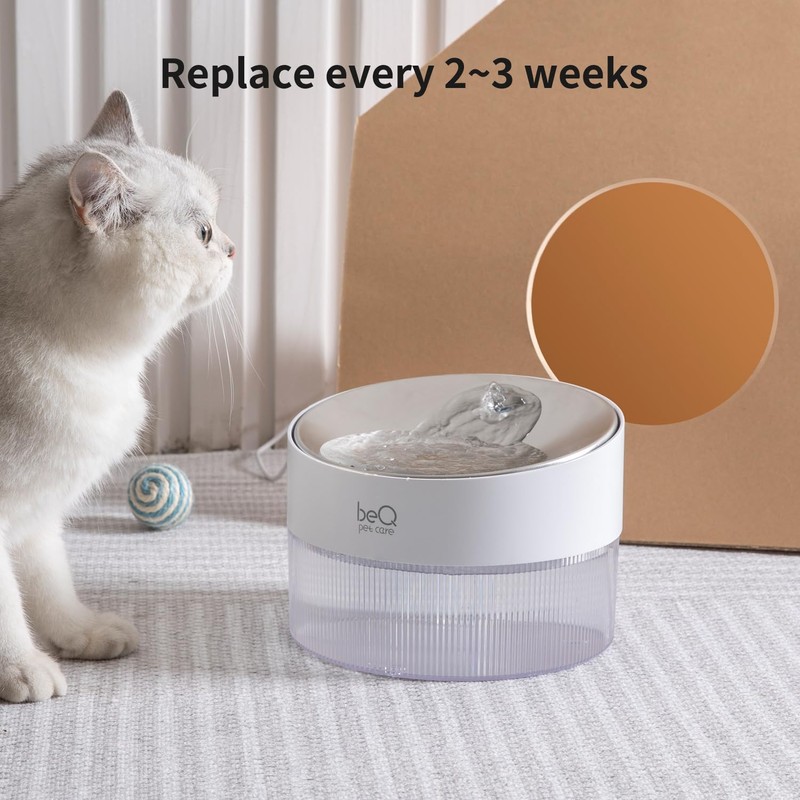 beq offical cat water fountain filter, 12 Packs Replacement Filters