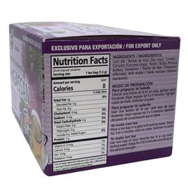 Boldo, diente de leon, curcuma, barbas de maiz & cardo mariano TE (Boldo,corn silk, turmeric,dandelion and milk thistle TEA)20 tea bags HIGASSAN 100% Natural Healhline