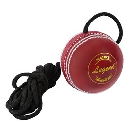 SS Legend Hanging Ball for Practice with Reaction String to Improve Hand Eye cordination - Threaded Seam, Full Size
