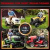 OWEEIO Lawn Mower Cover, Heavy Duty 600D Oxford, Waterproof Outdoor,