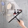Ettori Shower Squeegee for Glass Doors, Squeegee for Shower Glass