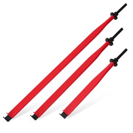 Extension Clamp Tool Manual Adjustable Nuts Bolt Holder & Hose Clamp Gripper for Tight Spaces, Red Long Reach Tool Tri-Pack (7.5"/10.5"/14.5")