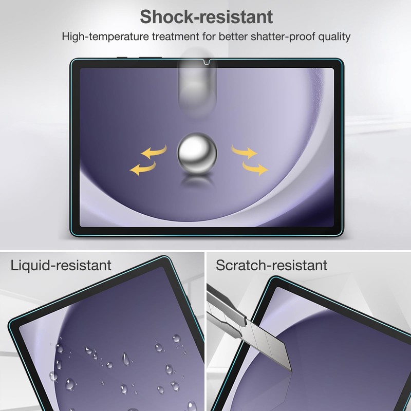 ProCase 3 Pack Screen Protector for Galaxy Tab A9 Plus