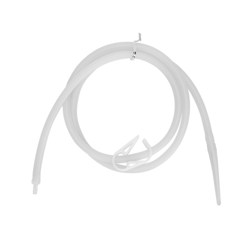 2L Silicone Rubber Enema Bag 160cm Hose Tips Set Kit