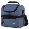 MIER Insulated Lunch Box Insulated Cool Tote Bag Lunch Kit