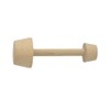 PRETYZOOM Double Ended Wooden Egg Tart Tamper Tool for Baking