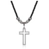Jovivi Cross Chain Men's Necklace with Stainless Steel Cross Pendant