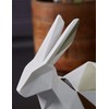 Amoy-Art Rabbit Sculptures Figures Modern Arts Decor Animal Statue Living