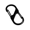 Mini S-shaped metal double hook carabiner 4ea