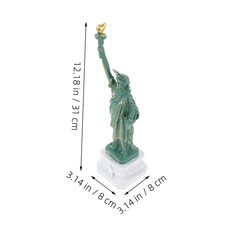 CORHAD Statue of Liberty Sculpture Resin Model for Household Adornment