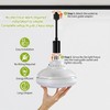 OTeedo 30W Smart Track Fans Light with Remote, Bladeless Fan