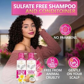NATURAVIS- HIDRATACIÓN INCREÍBLE Los rizos son naturalmente propensos a resecarse, por eso este set de champú y acondicionador para cabello rizado de
