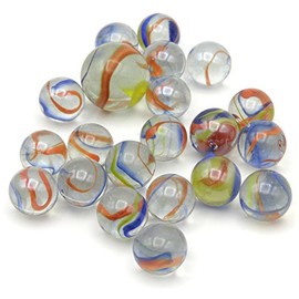 Kim'Play Spielzeug für den Sommer, Murmel-Spiel, 20 Kugeln + 1 große Kugel, Papagei