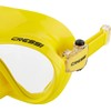 CRESSI F1 Mask Yellow - Frameless Mask for Diving and